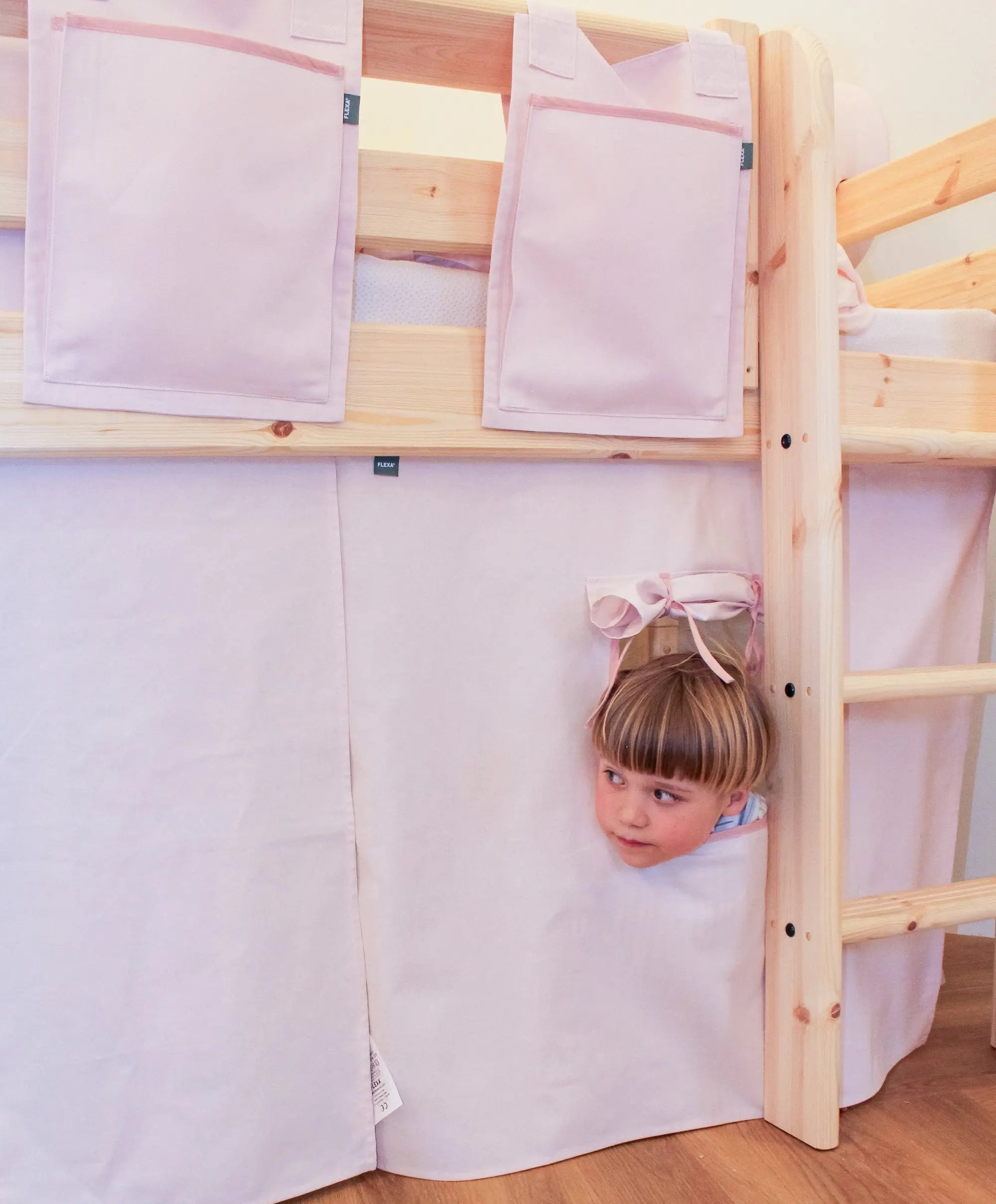 Play Curtain for Beds, Rose TEXTILE play-curtain-mauve-morn  flexa-com.myshopify.com